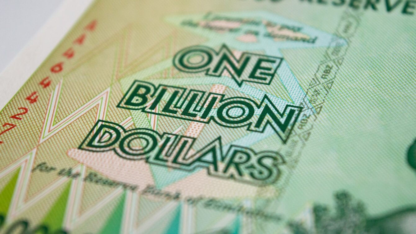 a one billion dollar bill with the words one billion dollars printed on it