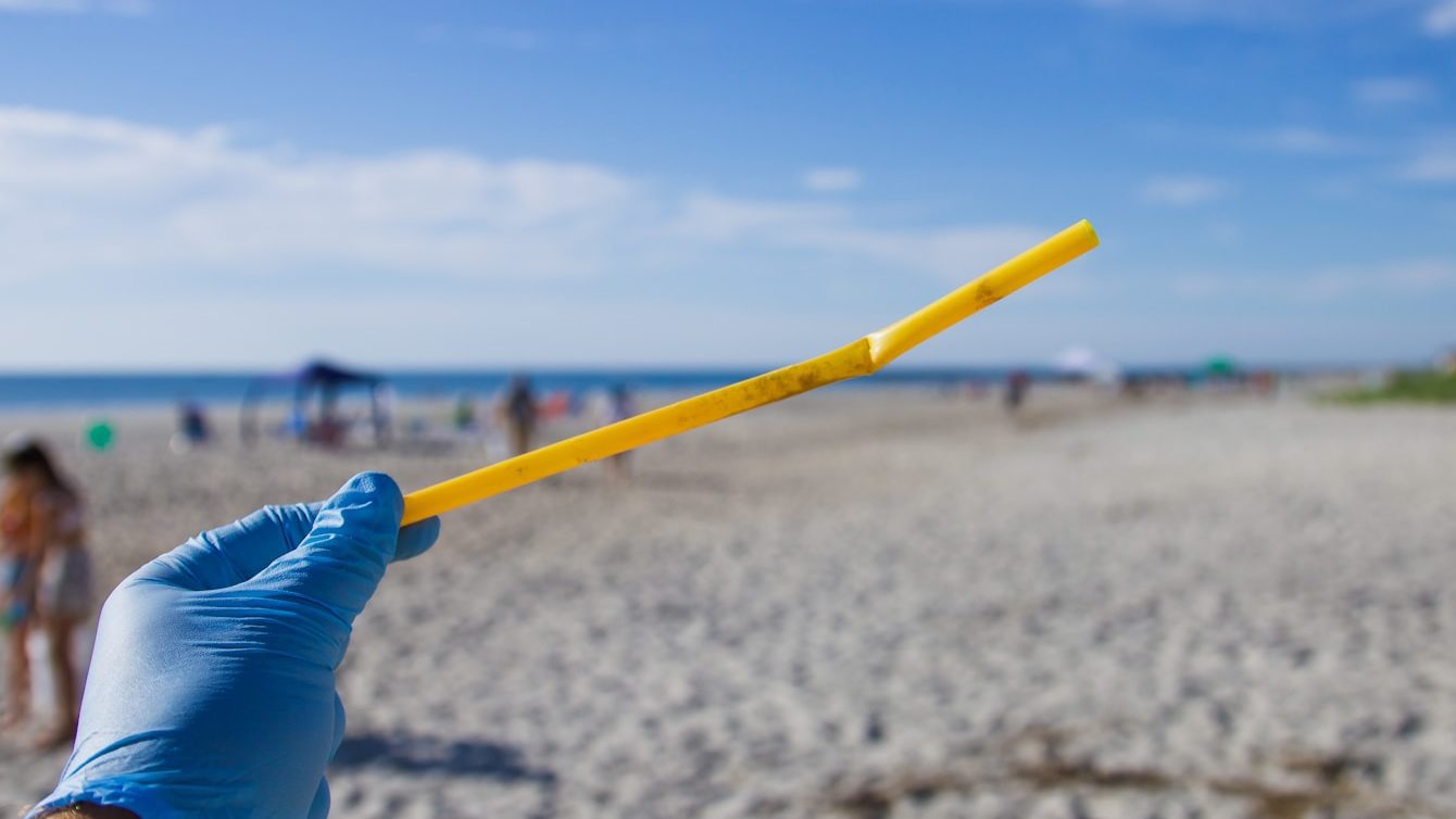 person holding yellow stick during daytime